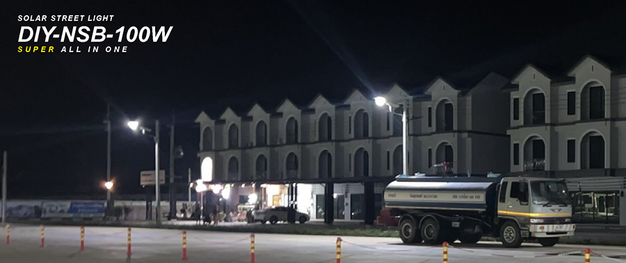 แบนเนอร์โปรโมชั่น ไฟถนนโซล่าเซลล์ DIY NSTHAI