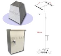 เสาไฟถนนและงานฐานราก