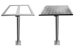 โครงเหล็กวางแผงโซล่าเซลล์