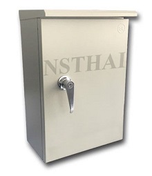 ตู้เหล็กโซล่าเซลล์ด้านข้าง