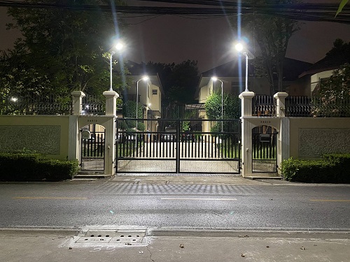 ติดตั้งไฟถนน กทม