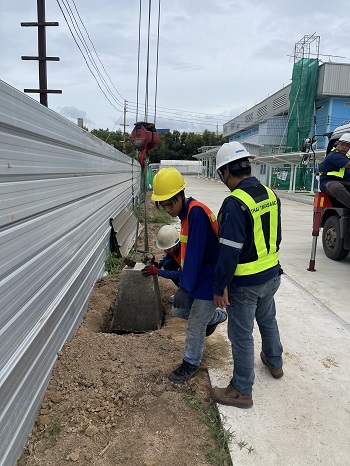 ตัวอย่างงานติดตั้งไฟโซล่าเซลล์all in one