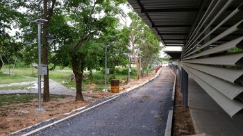 รูปแบบการกระจายแสงไฟสนามโซล่าเซลล์