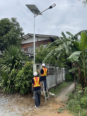 ติดตั้งไฟถนน 40W นนทบุรี