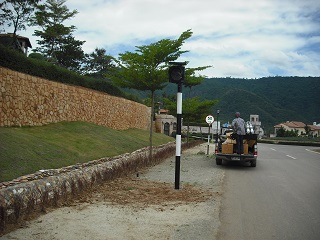 ติดตั้งไฟโซล่าเซลล์จราจร