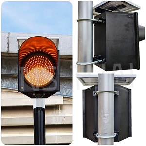 ไฟกระพริบโซล่าเซลล์ 170 หลอด 10W